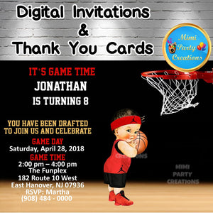 5 x 7 Digital Invitations & Thank You Cards