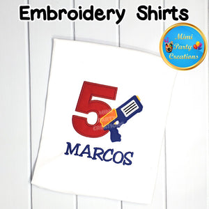 Children's Embroidery Shirts