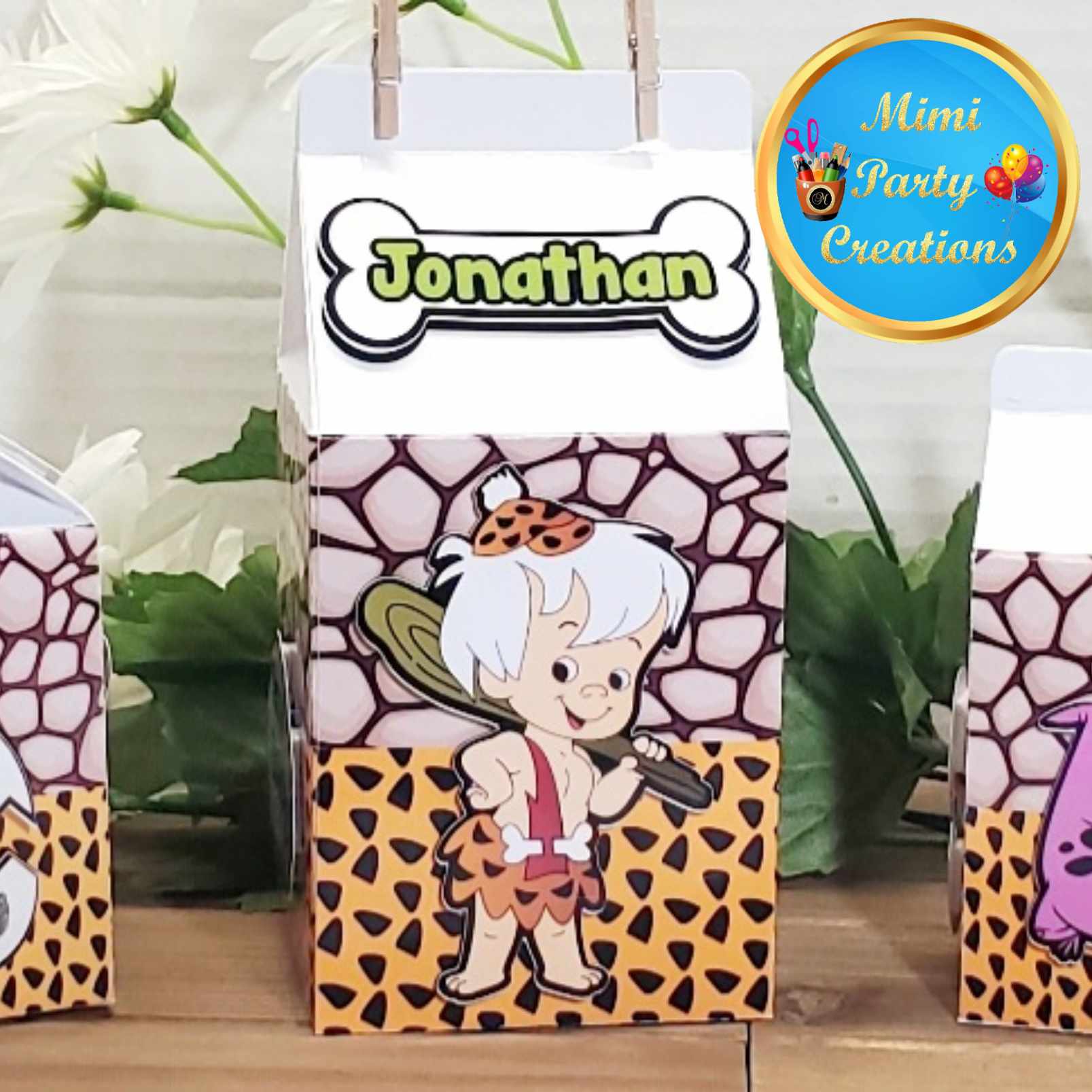 Cute Jungle Boy - Party Favors Milk Boxes