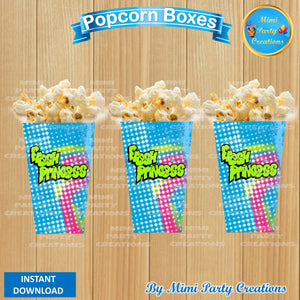 The Fresh Princess Baby Popcorn Box Design #2